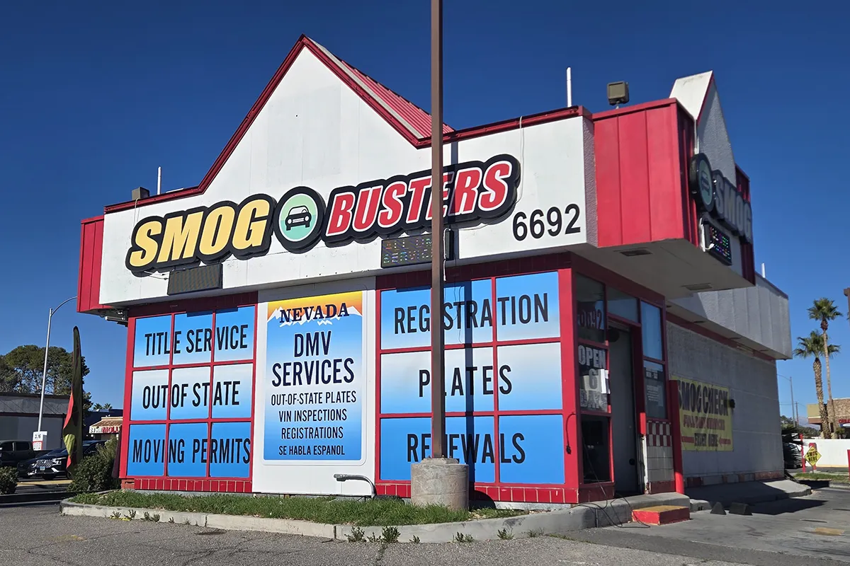 Smog Busters - 6692 W Cheyenne Ave, Las Vegas, NV